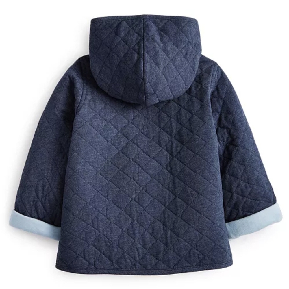 First Impressions | Blue Reversible Toddler Baby Jacket 18M - Like New - Picture 2 of 5